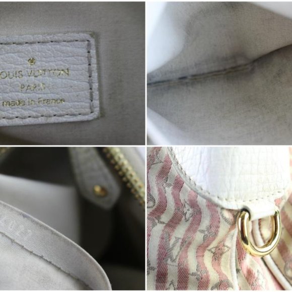 Louis Vuitton Marina Monogram Hobo Mini Lin Croisette GM 4LV56a - Picture 3 of 12